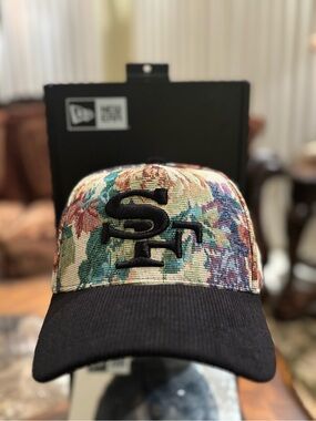 San Francisco 49ers Jacquard Material Made Floral SnapBack Hat
